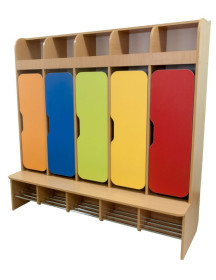 Шафа дитяча 5-місна з фігурними дверима
