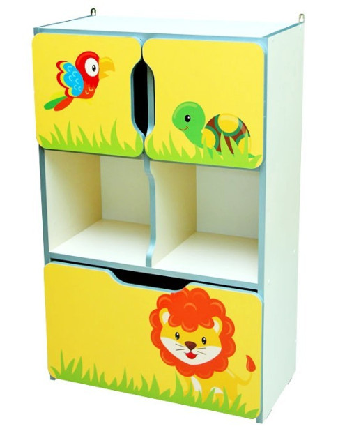 Стінка дитяча «Звірята» №9 напівзакрита