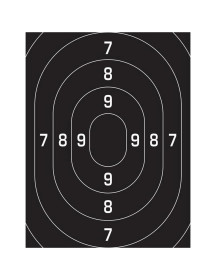 Мішень 46х60 см