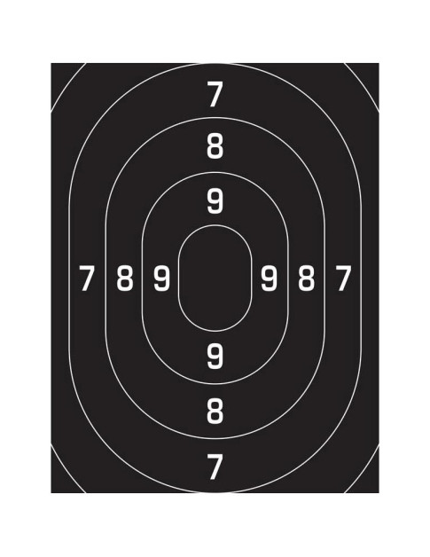 Мішень 46х60 см
